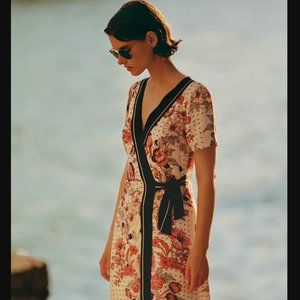 Anthropologie Aubrey Wrap Dress